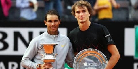 ナダルがマドリードの雪辱果たし、ズベレフも「自信にしてパリへ行ける」。ローマのファイナリストらの焦点も全仏へ。