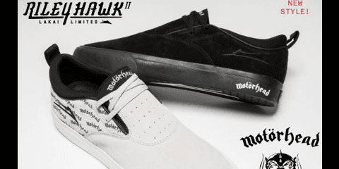 LAKAI FootwearからRiley2×Motorhead collectionが5/19(土）より発売開始!