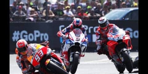 ドビ転倒、ル・マン得意のヤマハも届かず。マルケスの独走を許すのか