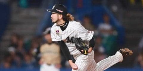 ロッテ石川、8回3安打無失点4Kの快投で4勝目　角中の今季1号が決勝弾