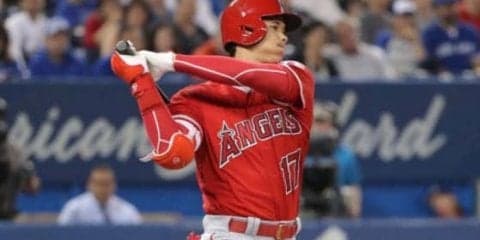 【MLB】大谷翔平、7回は空振り三振　3打席目まで無安打1四球、エ軍は3点追う展開