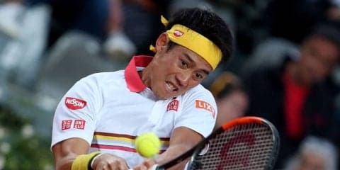 錦織が「全仏オープン」会場入りし、チョリッチと練習