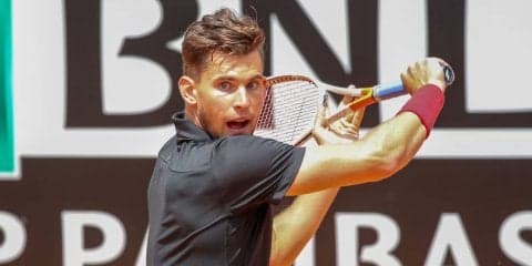 ティームが快勝で準々決勝進出[男子テニスATPワールドツアー250 リヨン]