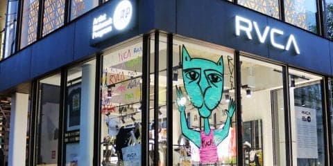 カリフォルニア発ライフスタイルブランド「RVCA（ルーカ）」渋谷に待望のグランドオープン！