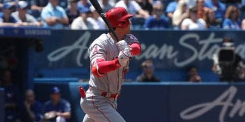 大谷翔平、今季8度目マルチ！　左中間破る二塁打＆好走塁でさらに二塁打