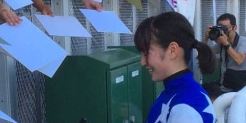 【新潟8R/4歳上500万下】菜七子、今年7勝目！直線一気でキクノフェリックス差し切り