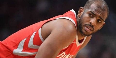 ウォリアーズ撃破まであと1勝に迫ったロケッツ、第6戦はクリス・ポールが欠場