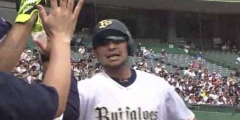 オリックス宮崎が今季2号の初回先頭打者本塁打　「二塁まで全力で走りました」