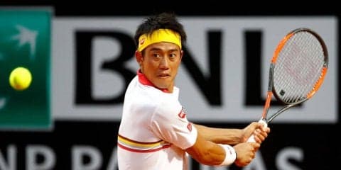 錦織、グランドスラム復帰初戦は世界304位と対戦[全仏オープン]