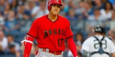 【MLB】大谷、メジャー初2戦連続無安打　打率は3割切って.297　チームは大勝