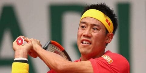 【速報】錦織、グランドスラム復帰初戦をストレート勝利で飾る[全仏オープン]