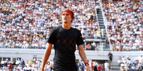 【速報】ズベレフが2セット連取。世界92位を圧倒[全仏オープン]