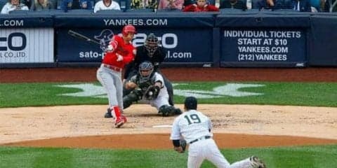 【MLB】田中将大VS大谷翔平、注目の第1打席は空振り三振でマー君に軍配