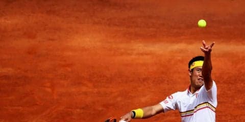 【速報】錦織、第2セットも取り、勝利へあと1セットと迫る[全仏オープン]