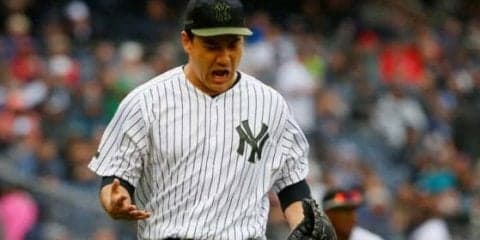 【MLB】田中将大が好投で6勝目　「4番・大谷」に2奪三振1四球「必死に抑えにいった」