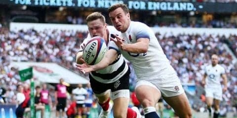  イングランドが4連敗　バーバリアンズ相手に屈辱の63失点 