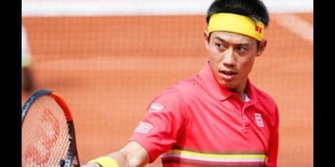  錦織圭、地元21歳「イノシシの突撃」をかわして全仏を快勝スタート