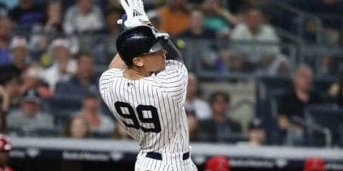 【MLB】“怪物”ジャッジが圧巻の“高速単打”　打球速度は今季メジャー最速193キロ