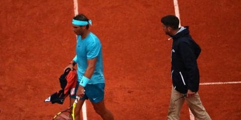 【速報】ナダルが第3セットをリードされたところで雨天順延に[全仏オープン]