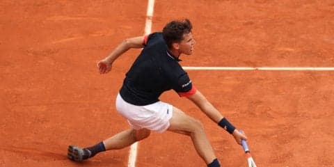 クレー巧者・ティームは1回戦でイバシカにストレート勝ち、チチパスとの2回戦へ[全仏オープン]