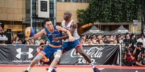 アンダーアーマー、3人制バスケ「3x3.EXE PREMIER」のオフィシャルシューズに決定