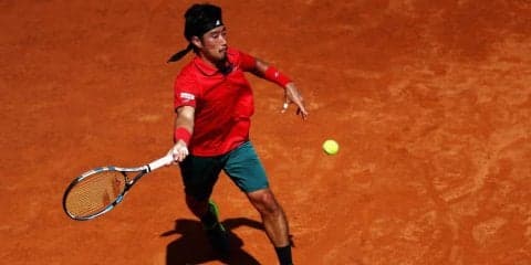 【速報】杉田が第2セットを奪いイーブンに。雨天順延後のタイブレークを制す[全仏オープン]