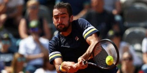 【速報】チリッチ、小雨のなか第1セットを6-3で先取[全仏オープン]