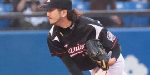 ロッテ石川が交流戦で快投5勝目　安打も記録「この球場が好きになりました」