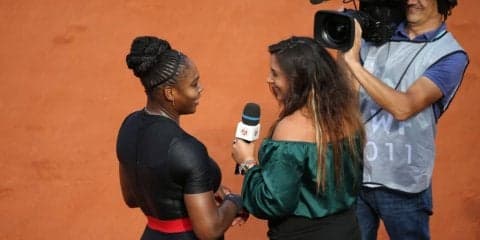 セレナのグランドスラム復帰戦は白星、17位バーティとの2回戦へ[全仏オープン]