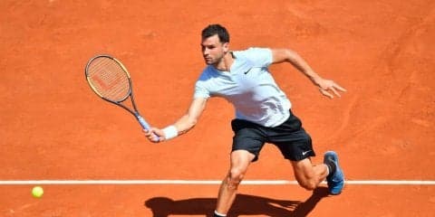 【速報】ディミトロフ、第2セットを奪ってセットカウント1-1に[全仏オープン]