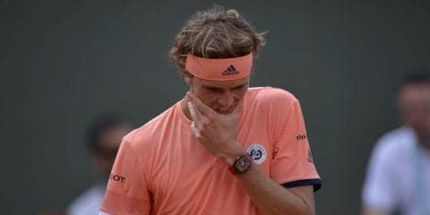 【速報】ズベレフ、第3セットを落とし後がなくなる[全仏オープン]