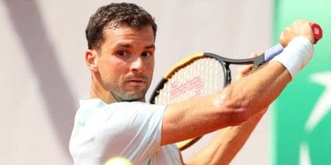 【速報】ディミトロフ、第3セットを落として崖っぷちに[全仏オープン]