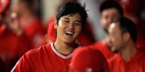大谷、“MLB最高のスマイル格付け”候補入り「笑顔のない彼を見たことある？」