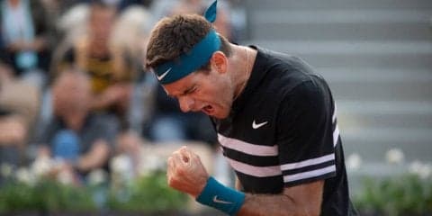 デル ポトロは地元ベネトー相手の2回戦に安定の勝利[全仏オープン]