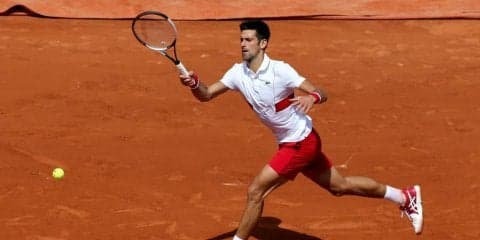 【速報】ジョコビッチ、第2セットのタイブレークを落としイーブンに[全仏オープン]