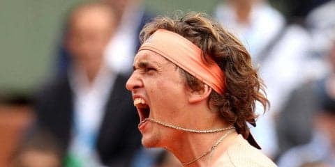 【速報】ズベレフが4回戦進出。2試合連続でフルセットの接戦を制す[全仏オープン]