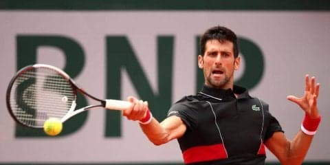 【速報】ジョコビッチ、第3セットはタイブレークを制してセットカウント2-1に[全仏オープン]