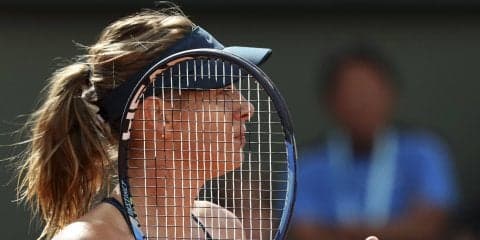 3回戦は「サーブが試合を決めるカギ」と強気なプリスコバに対し、シャラポワはどう迎え撃つか[全仏オープン]
