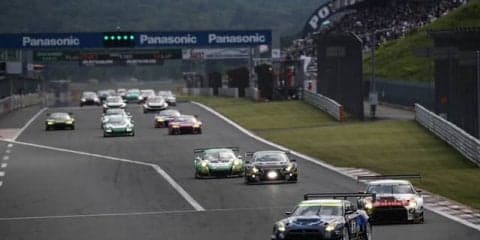 【スーパー耐久 第3戦】富士24時間レースがスタート、3号車ENDLESS GT-R が序盤をリード