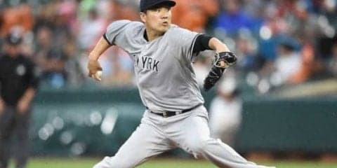【MLB】田中将大、7勝目も今季自己ワースト3被弾　失投を「確実に打たれている」