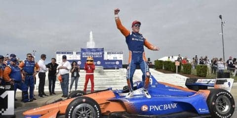 【INDYCAR 第7戦】デトロイト・レース1でディクソンが今季初勝利、ホンダ勢トップ6独占…琢磨はシーズン最上の5位