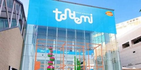 対決できるアクティビティを設置した屋内アスレチック施設「TONDEMI HEIWAJIMA」7月オープン