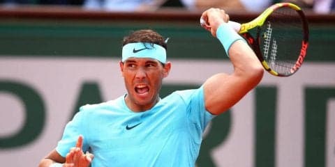 【速報】ナダルがストレートで勝利、2年連続12回目のベスト8進出[全仏オープン]