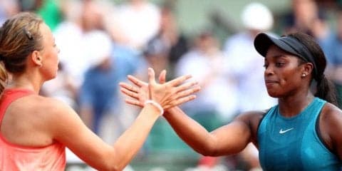 スティーブンスがコンタベイトをストレートで破り自身初の全仏準々決勝に進出[全仏オープン]