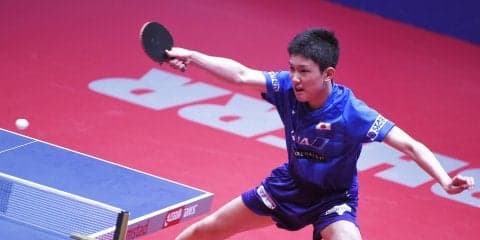 張本智和が元世界王者に圧勝【卓球・ITTF中国オープン男子4日目の結果】