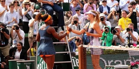 【6月4日全仏注目ドロー】セレナ対シャラポワのビッグマッチ。男子シングルスにはナダルらが、女子ダブルスには穂積／二宮ペアが登場。