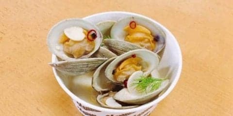 ロッテ、新名物誕生「ホンビノス貝酒蒸し」が爆売れ　過去最高販売数を記録