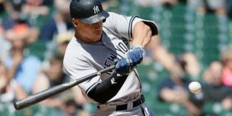 【MLB】ジャッジがダブルヘッダーで計8三振の“不名誉”メジャー記録　第2試合は5三振
