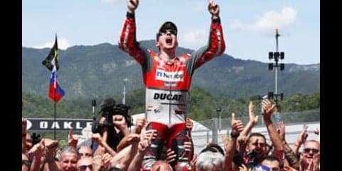 ロレンソ、遅すぎたドゥカティ初優勝。「来年、僕は別のバイクに…」