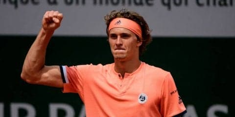 【6月5日全仏注目ドロー】ズベレフが錦織破ったティームと対戦。女子シングルスではスティーブンス、カサキナが準々決勝に登場。